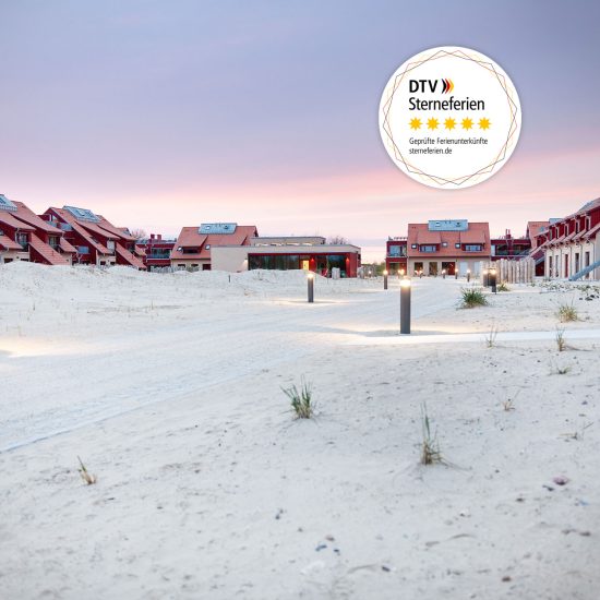 Ausgezeichnetes Ferienzuhause 5 Sterne für die Beach Apartments des Ferienimmobilien-Resorts Bades Huk